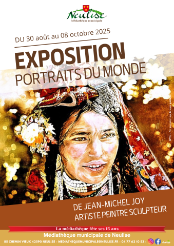 Exposition PORTRAIT DU MONDE de Jean-Michel JOY