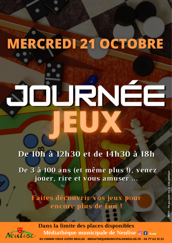 journée jeux 21 octobre